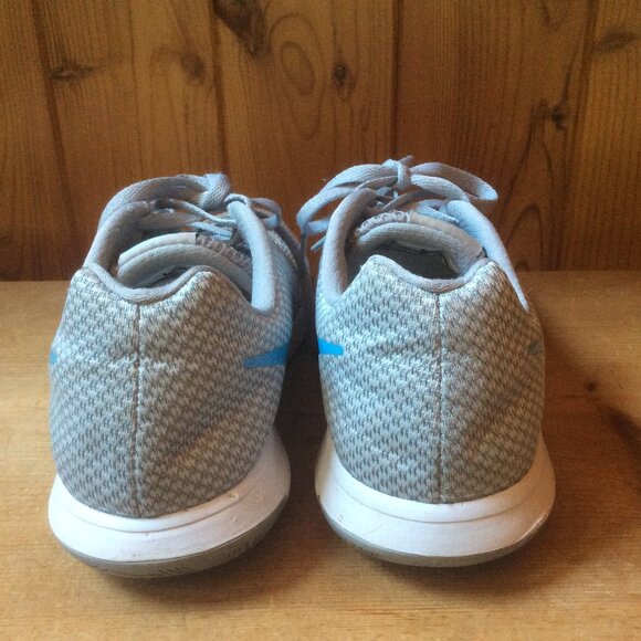 Nike Flex Experience RN 6 Grey/Light Blue Breathable Athletic Sneaker Size 8.5 - Picture 3 of 7